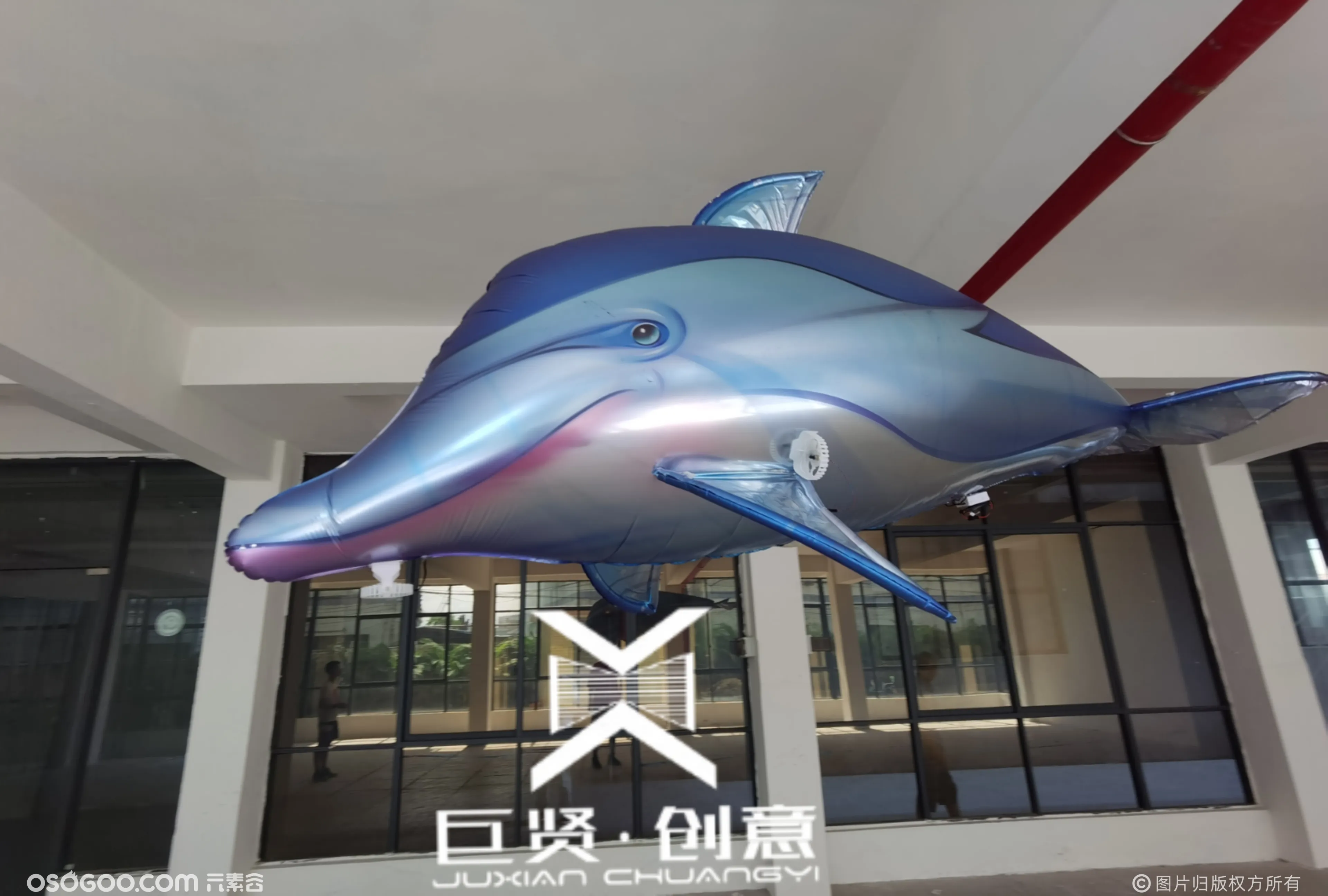 无人机创意表演 ·  软体飞行海豚 新品推送