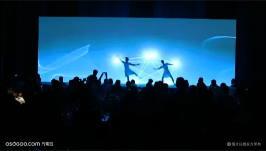 创意唯美视频互动科技感舞蹈活动发布会开场