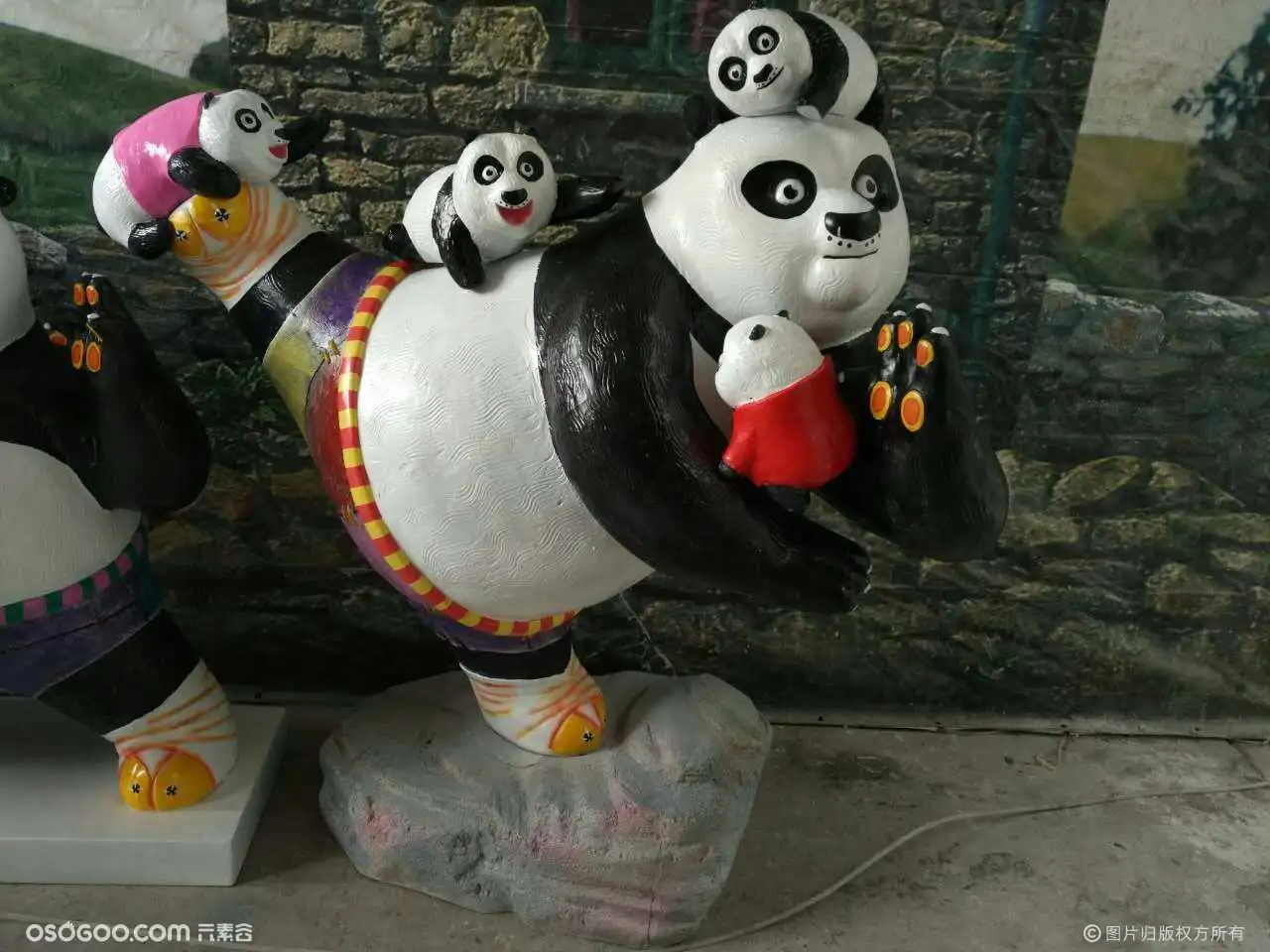 可爱卡通熊猫生产工厂出租租赁出售