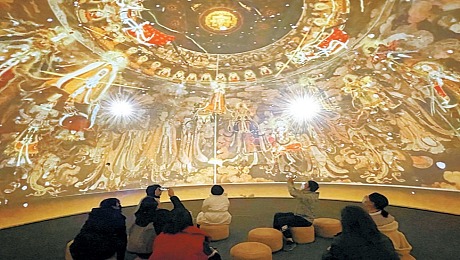 2023北京法海寺 壁画艺术馆球幕影院