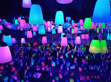 光影互动展激光秀呼吸互动泡泡球各种发光类设备租赁出售