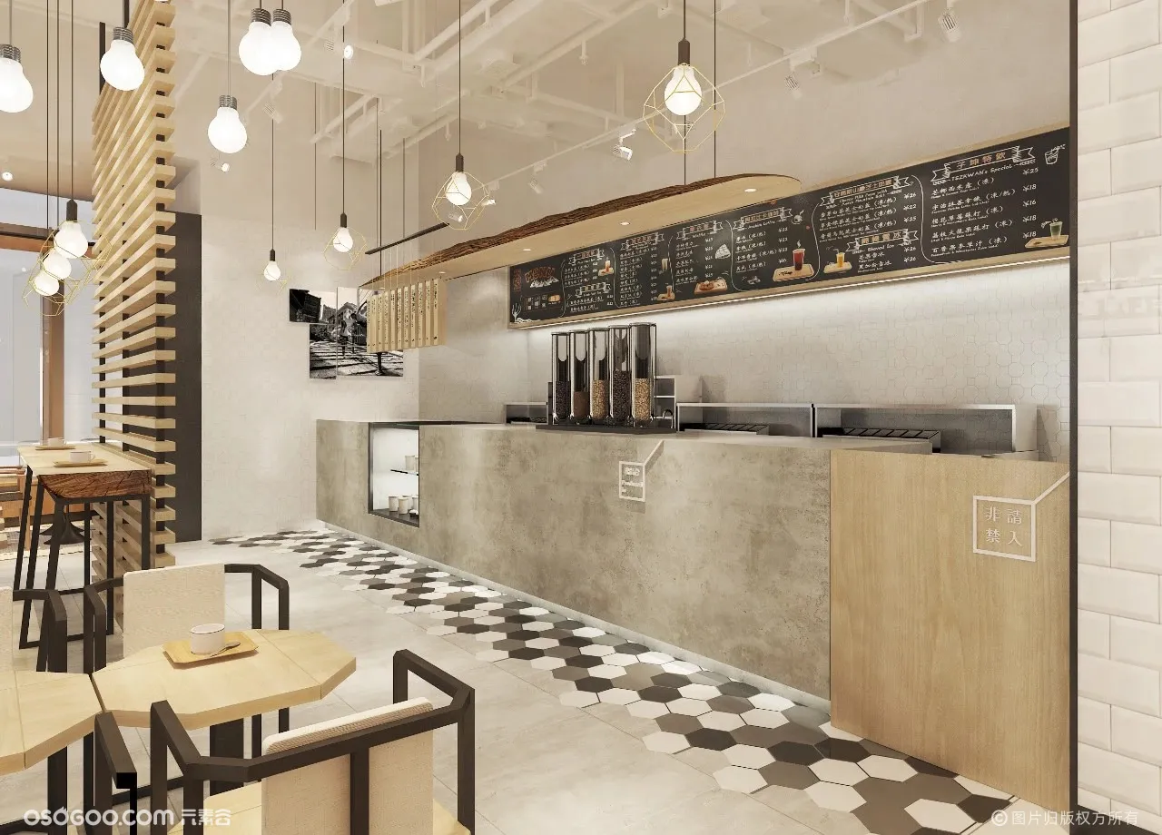 咖啡厅设计案例丨贵阳咖啡厅装修设计|空间|家装设计|四川筑格装饰 - 原创作品 - 站酷 (ZCOOL)
