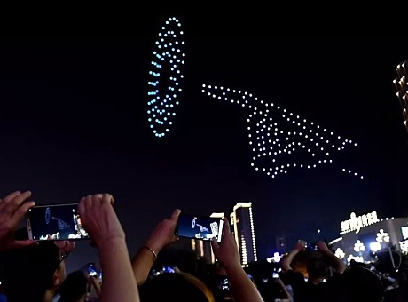 全国大型无人机创意表演 无人机灯光秀 无人机编队演出