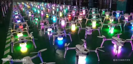 全国大型无人机创意表演 无人机灯光秀 无人机编队演出