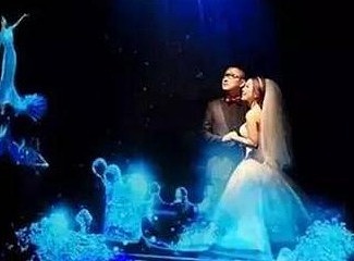 广州3D全息婚礼全息投影