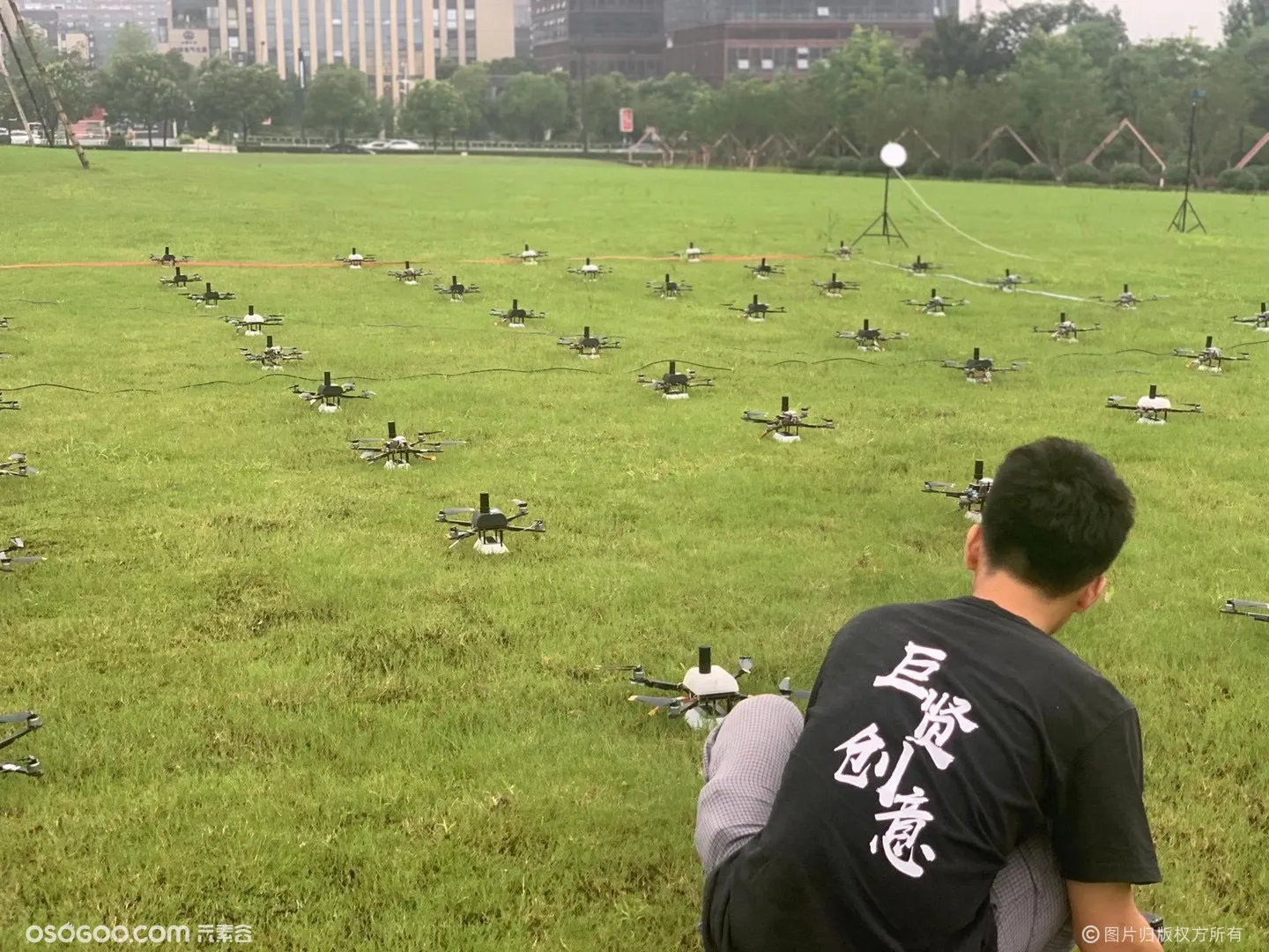 无人机表演，上海无人机编队灯光秀