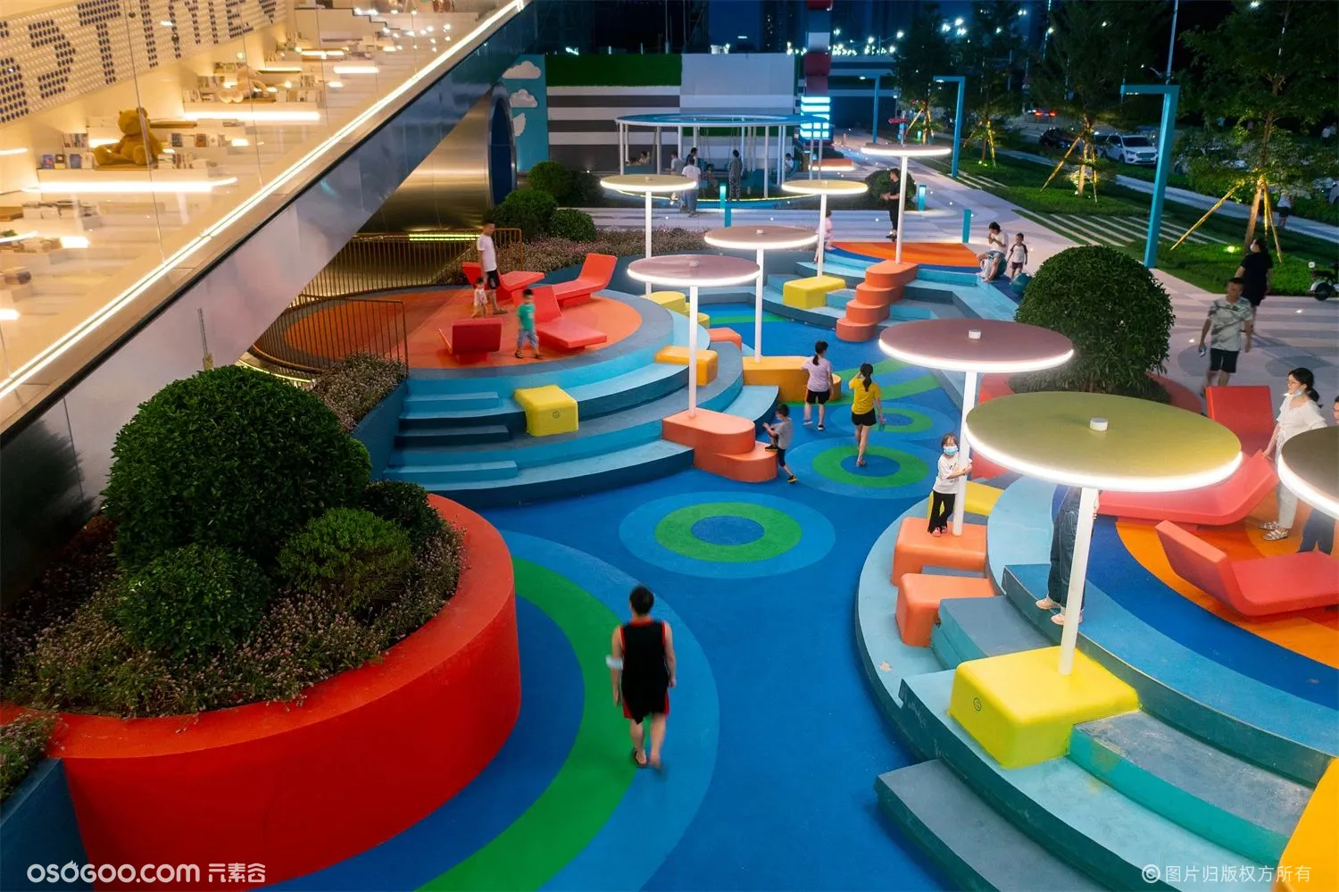 城市公共空间艺术装置“城市涟漪”