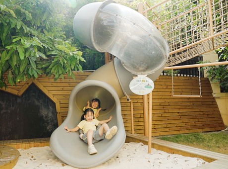 深圳市八仙岭幼儿园户外游乐设计，亲近自然，乐享诗意田园