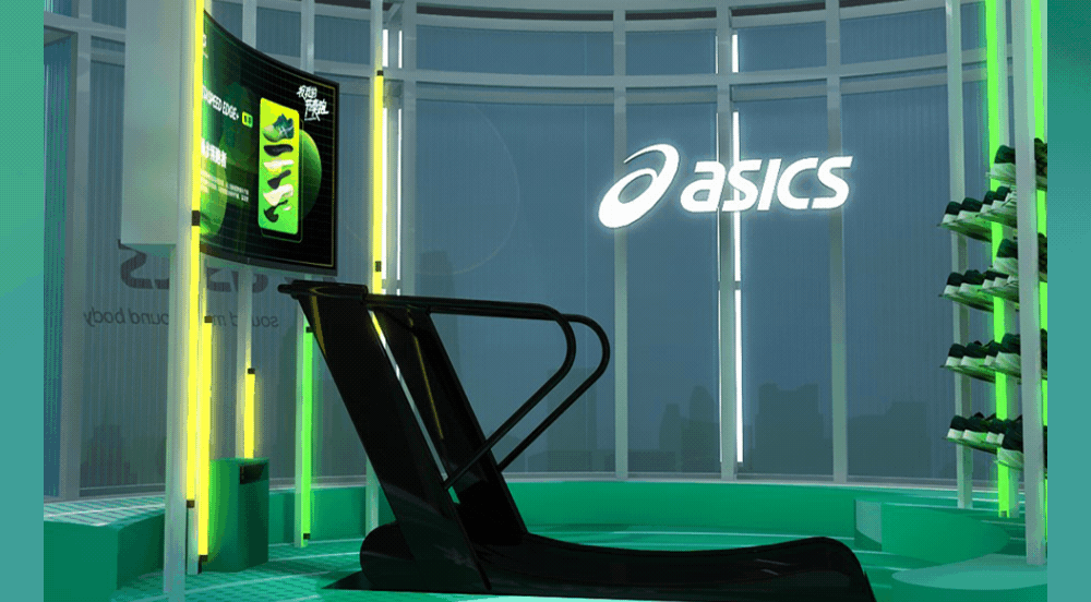 ASICS亚瑟士 丨节奏动力场线下科技探索空间