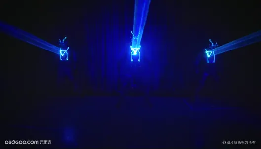 酷炫激光电光舞蹈互动创意开场秀