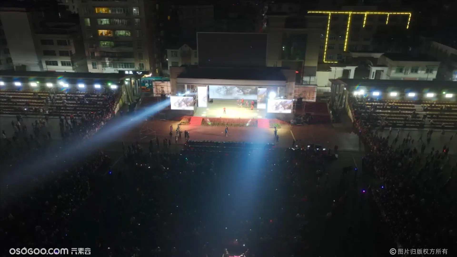 800台无人机表演在连平桃花节暨招商经贸活动演绎精彩视觉盛宴