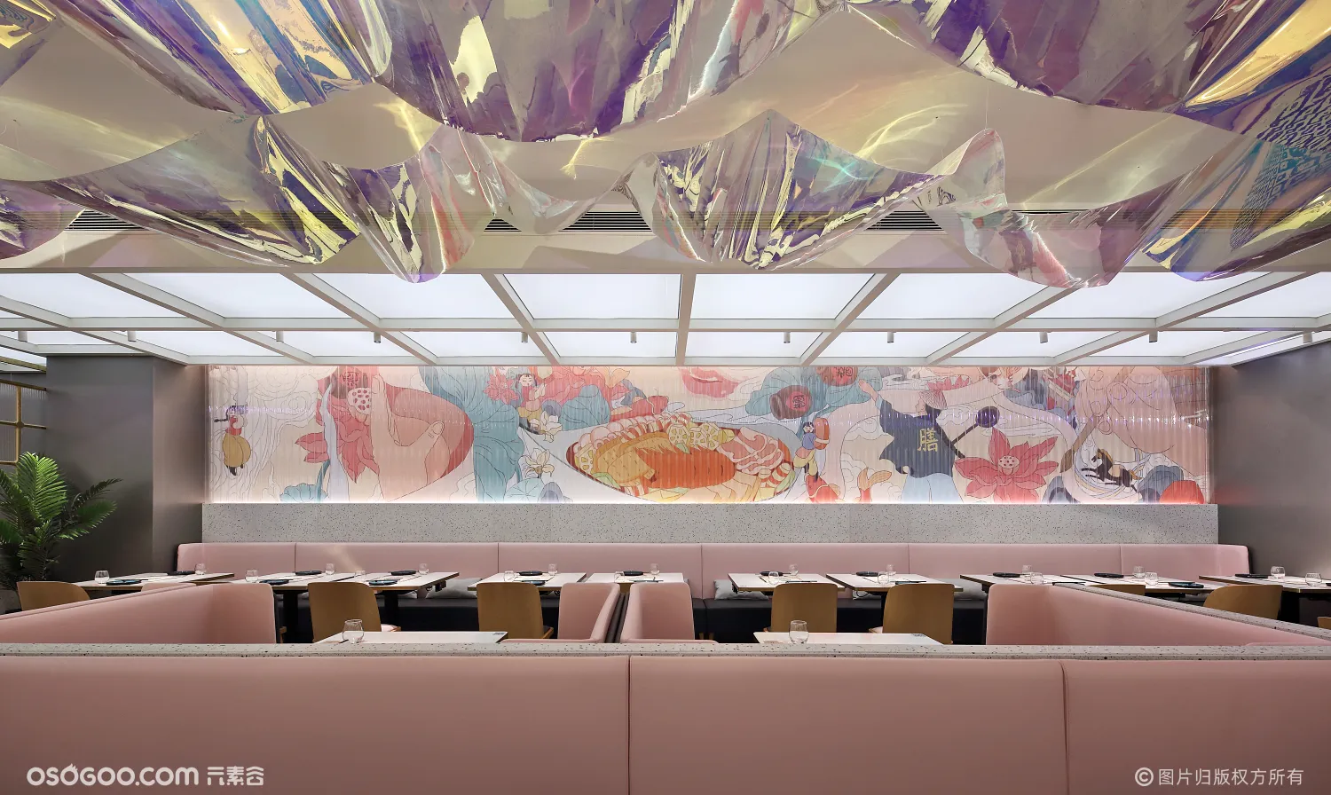 黄记煌餐厅升级设计·西安大融城店·视&味觉·融合之味 - 马蹄室内设计网