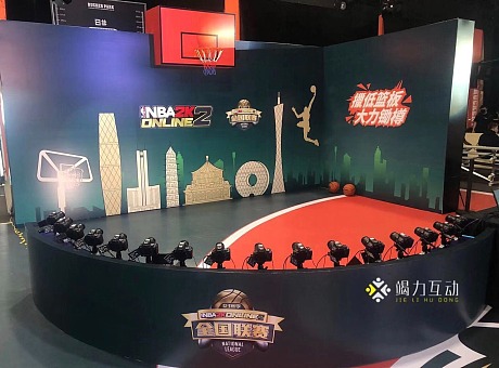 广州NBA2K全国联赛 | 180度环绕定格拍照暖场