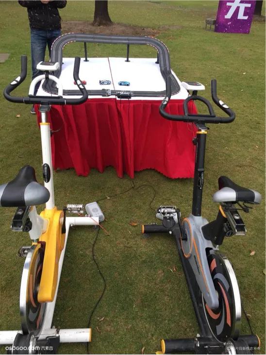 动感脚踏发电单车骑行点亮启动仪式互动暖场道具