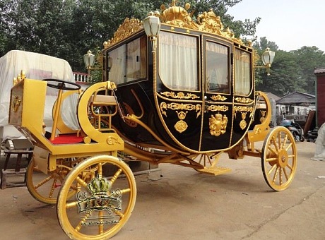 上海皇家马车 婚礼马车租赁 可搭配马匹马夫