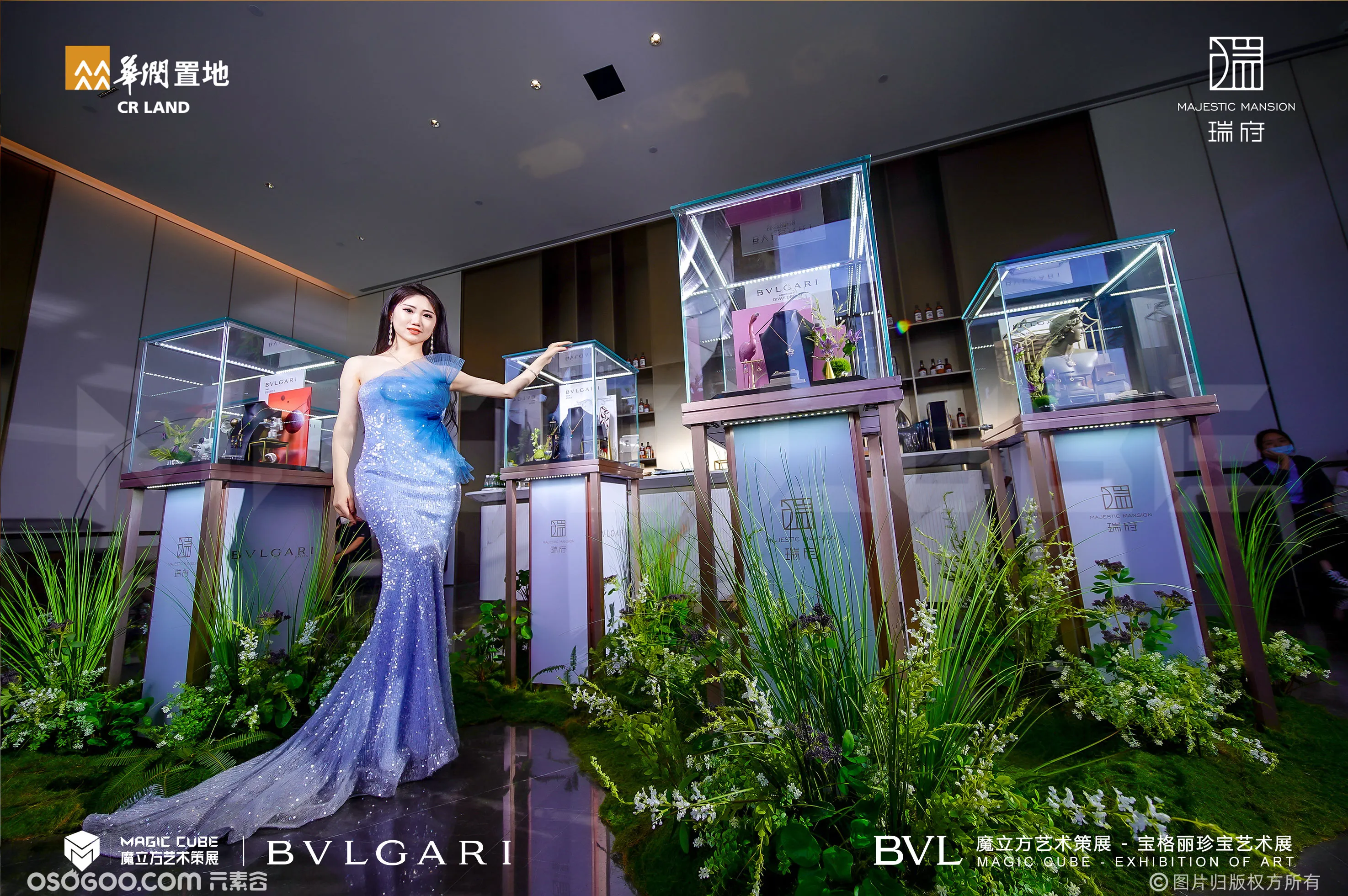 BVLGARI 宝格丽珠宝艺术展  展览展示