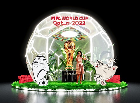 2022卡塔尔世界杯美陈效果图