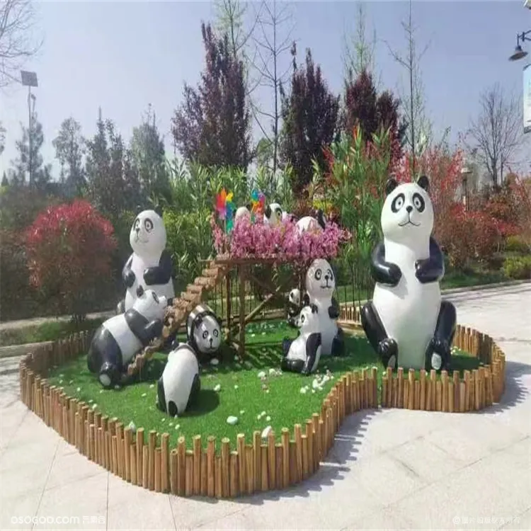 湖南观赏游乐大型熊猫展出租