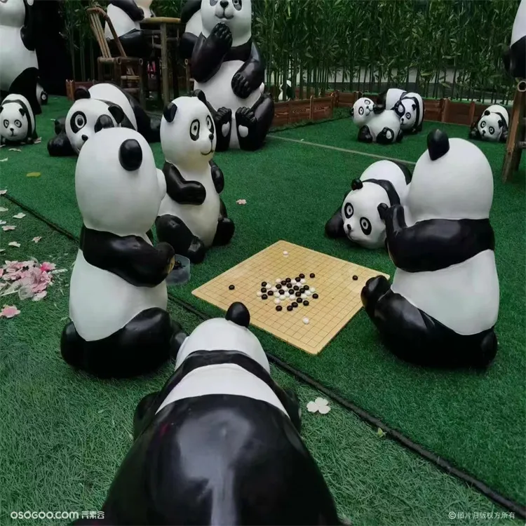 湖南观赏游乐大型熊猫展出租