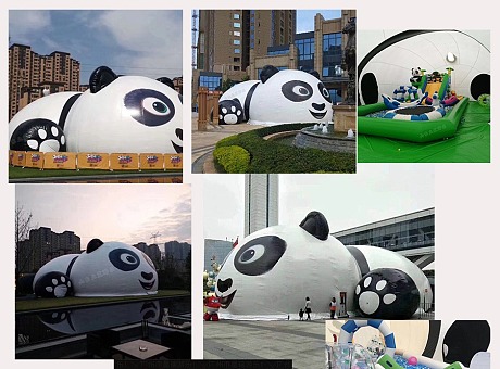 暖场大型熊猫岛出租,熊猫主题乐园熊猫岛乐园现货租赁出售