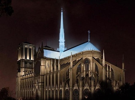 巴黎圣母院重建方案建筑竞赛