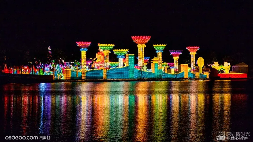 深圳最美灯海，2019欢乐海岸灯会。