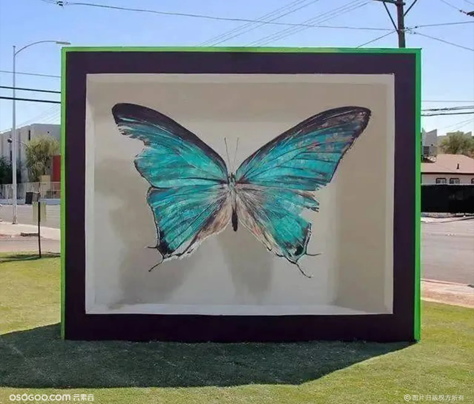看法国街头艺术家Mantra如何赋予花蝴蝶的商业活力