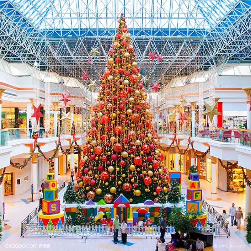 大型圣诞树定制出租许愿树租赁精美圣诞树搭建