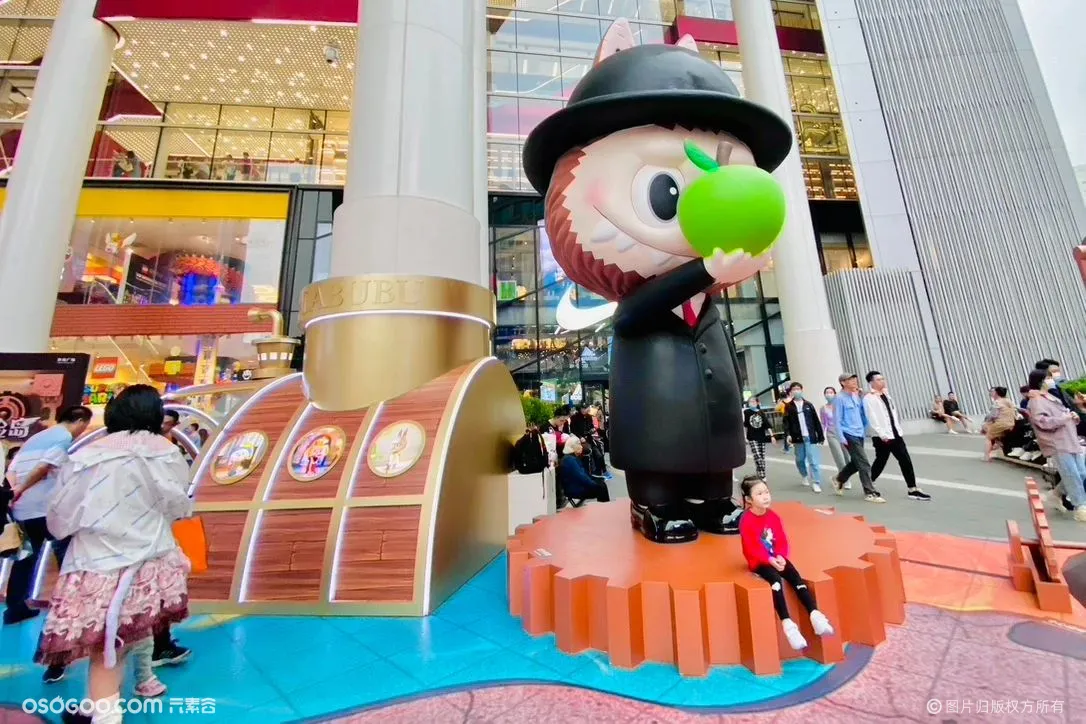 上海世茂POP MART泡泡玛十周年展“潮酷冒险岛”