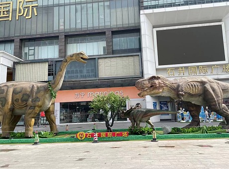 广东江门恐龙展出租仿真恐龙展模型供应厂家 