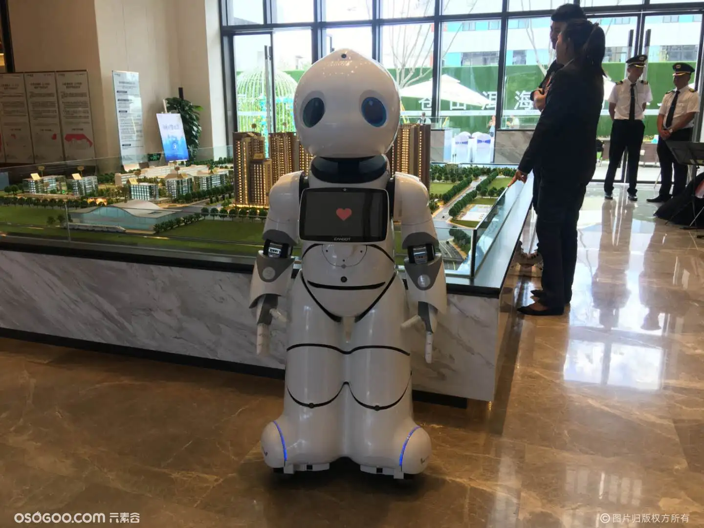 机器人租赁 主持迎宾机器人 科技展厅机器人