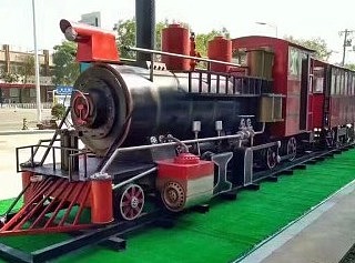 蒸汽复古火车头模型出租出售 厂家生产接受订制