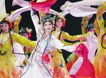 《百花争艳》：中国古典舞节目表演，欢迎资源预订