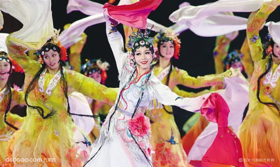 《百花争艳》：中国古典舞节目表演，欢迎咨询预订