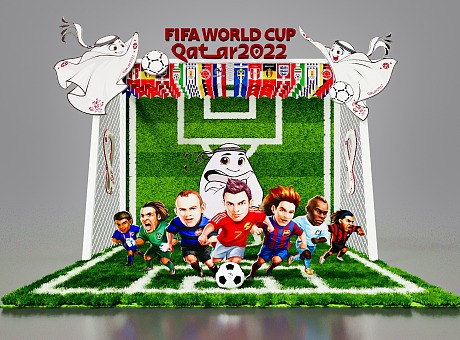2022卡塔尔世界杯美陈设计