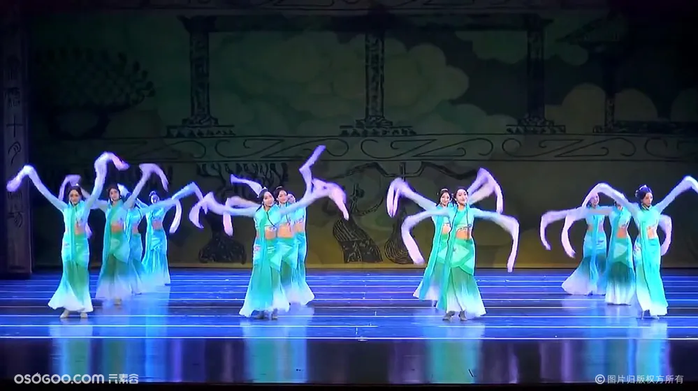 古典舞：唐宫夜宴、丽人行、惊鸿、采薇、墨舞、水袖舞等节目表演