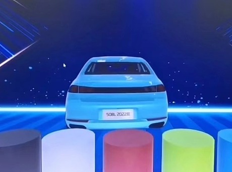 2022汽车涂鸦互动装置