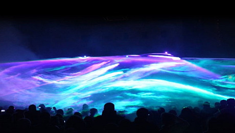 北极之光-激光秀-大气磅礴的激光定制表演