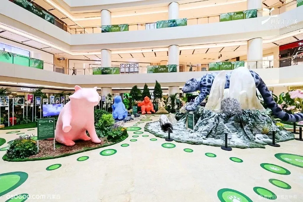 上海世纪汇广场《生命的礼赞》大型自然生态艺术展