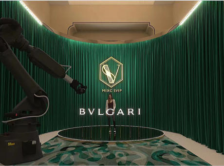 BVLGARI品牌活动/机械臂高速拍摄互动