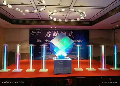许昌市音乐节舞台氛围道具电子喷花机 水晶魔方启动出租