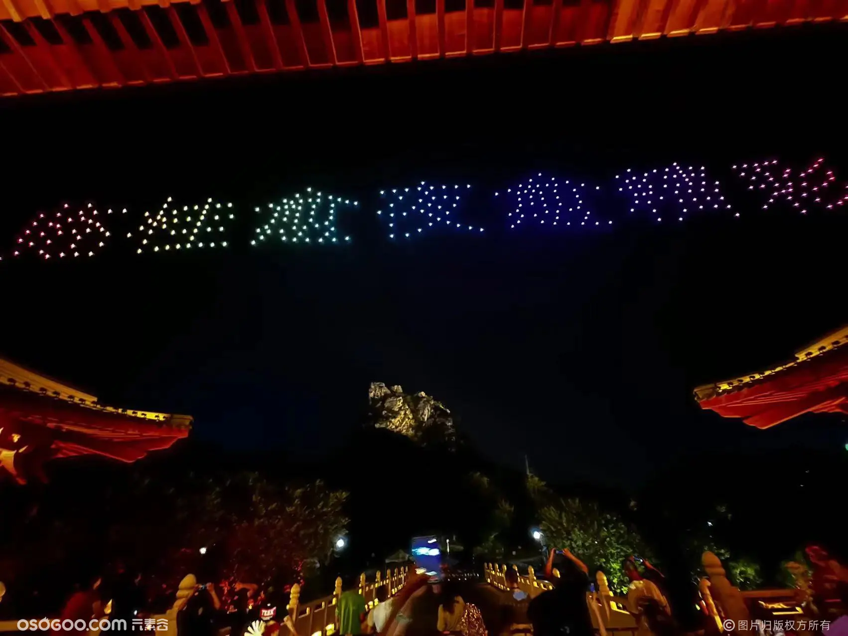 桂林300台无人机灯光秀