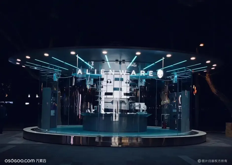 Alienware（外星人）杭州西湖快闪店设计