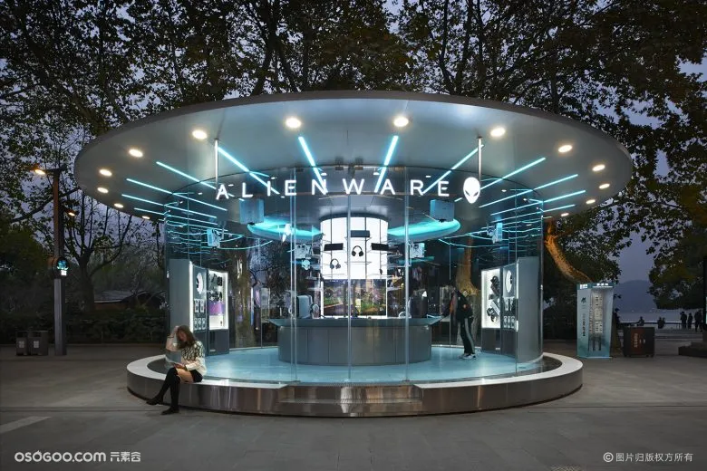 Alienware（外星人）杭州西湖快闪店设计