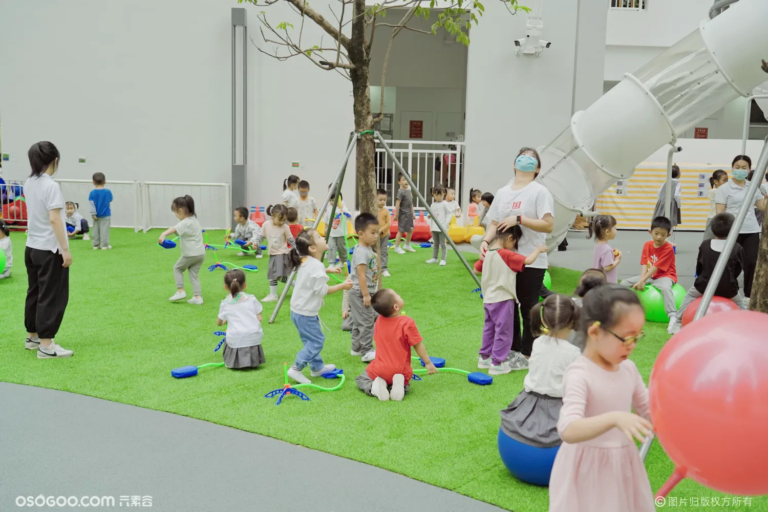 深圳市科语幼儿园游乐设计，星际探索，太空漫步
