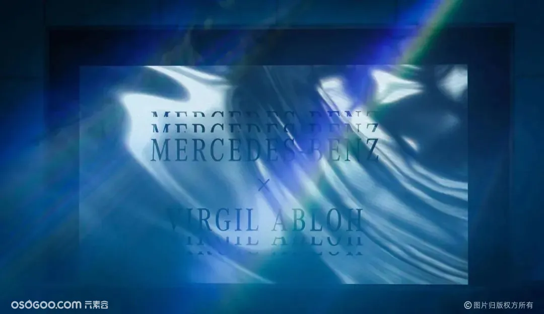 梅赛德斯-奔驰 Virgil Abloh艺术概念车发布
