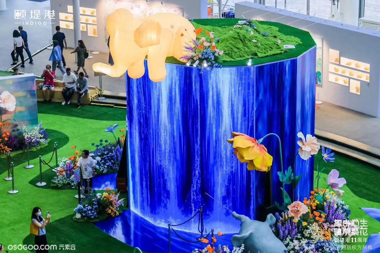 颐堤港11周年《象由心生 嬉游繁花》沉浸艺术展