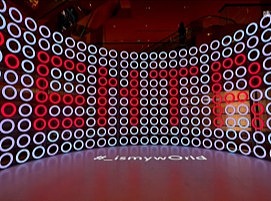 【唛丁科技】O字巨型屏 定制开发服务设计制作舞台美陈灯光
