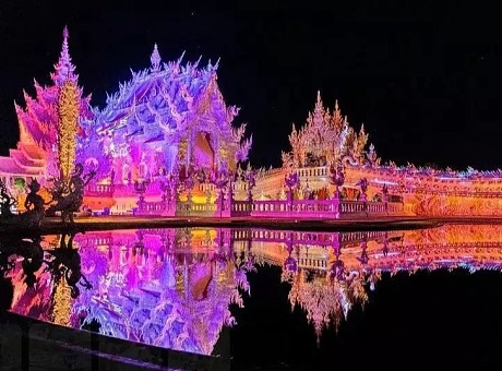 2019泰国白庙灯光艺术秀
