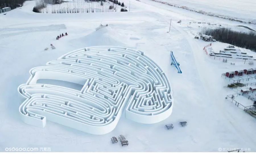 和平精英冰雪盛典 | 全球首个冰上投影秀实景雪迷宫